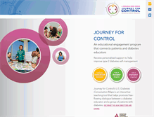 Tablet Screenshot of journeyforcontrol.com